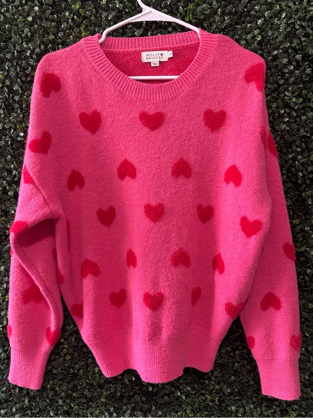 Molly Bracken Knitted Heart Sweater - Picture 7 of 12